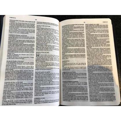 Imagem de Biblia sagrada King James Slim Atualizada azul Luxo