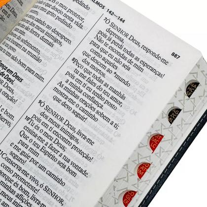 Imagem de Bíblia sagrada  letra gigante  ntlh  capa de luxo preta  com índice  com auxílios  sbb