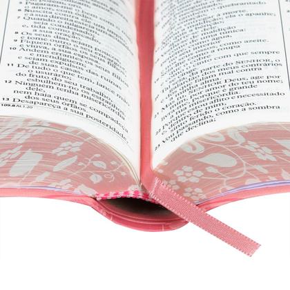 Imagem de Bíblia Sagrada Letra Grande ROSA - ARA- SBB