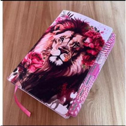 Imagem de BÍBLIA SAGRADA LETRA HIPER GIGANTE COM HARPA E ABAS ADESIVAS COLADAS ref: leaoflora