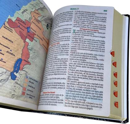 Imagem de Bíblia Sagrada Letra Hiper Gigante Harpa Coros Pentecostal Evangélica