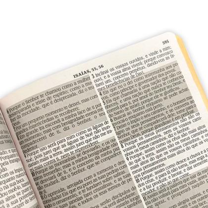 Imagem de Bíblia Sagrada Letra Jumbo - Ziper Agenda - Preta - C/ Harpa - Revista e Corrigida