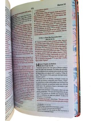 Imagem de Bíblia Sagrada Letra Média Novo E Velho Testamento Feminina