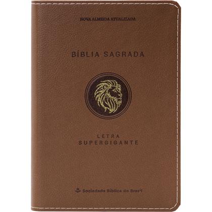 Imagem de Bíblia Sagrada Naa Letra Supergigante: Nova Almeida Atualizada (Naa) - Sbb