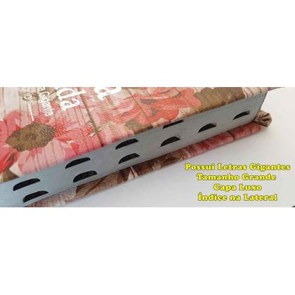 Imagem de Bíblia Sagrada - Possui LETRAS GIGANTES - Harpa Cristã - Tamanho Grande - Versão Almeida - Capa Luxo - Índice - Auxílios