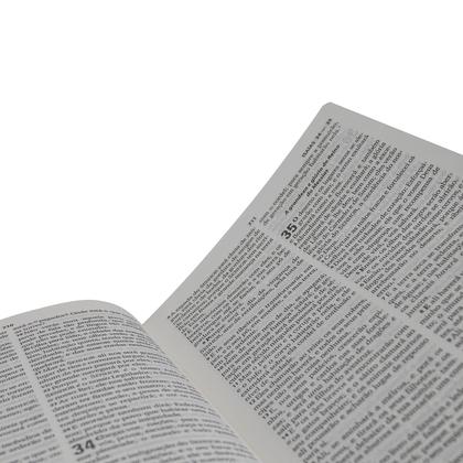 Imagem de Bíblia sagrada rc  - com harpa cristã - preta - CPAD