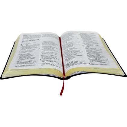 Imagem de Biblia Slim Preta Luxo Naa Media