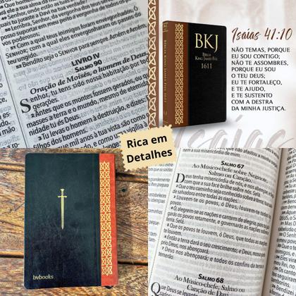 Imagem de Biblia Ultrafina Duotone Luxo King James 1611