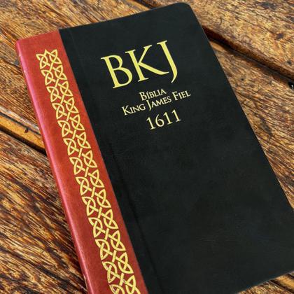 Imagem de Biblia Ultrafina Duotone Luxo King James 1611