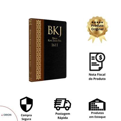Imagem de Biblia Ultrafina Duotone Luxo King James 1611