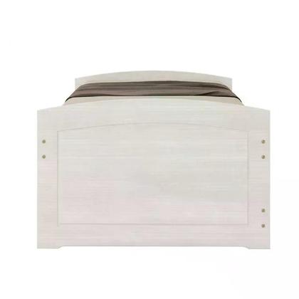 Imagem de Bicama Aspen Com 3 Gavetas - Madeira Maciça Branco Lavado