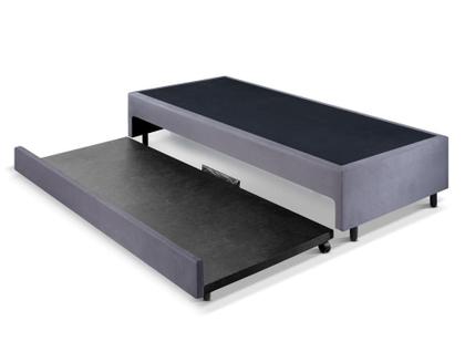 Imagem de Bicama Box Solteiro 88x188 com Colchão Auxiliar Ecoflex