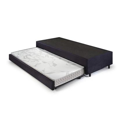 Imagem de Bicama Box Solteiro 88x188 com Colchão Auxiliar Ecoflex