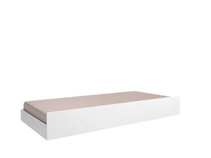 Imagem de Bicama Cama com Auxiliar Solteiro Branca Chiara - Phoenix Baby