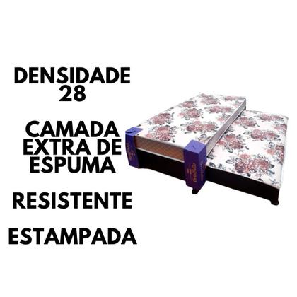 Imagem de Bicama com colchão Bibox com Auxiliar D28 Resistente