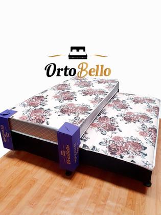 Imagem de Bicama com colchão Bibox com Auxiliar D28 Resistente