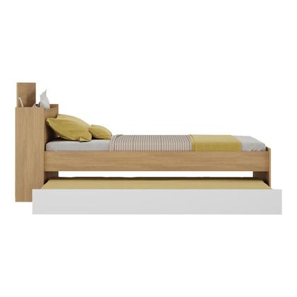 Bicama de Solteiro para Colchão 188 x 78cm com Baú Embutido Multimóveis MP4258 Imagem de Bicama de Solteiro para Colchão 188 x 78cm com Baú Embutido Multimóveis MP4258
