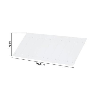 Imagem de Bicama Reversivel Casinha com Telhado e Led, com Janela, Grade e Escadinha New Garden Casatema Rosa/Natural