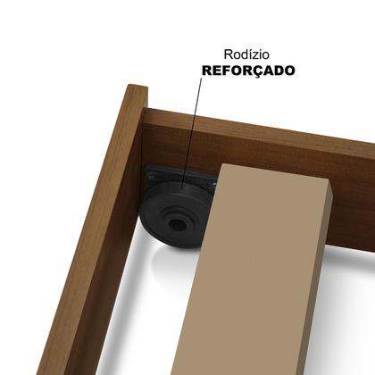 Imagem de Bicama Solteiro de Madeira Maciça Qualidade Com Cama Auxiliar Deslizante -