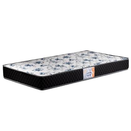 Imagem de Bicama Solteiro Simba Rosa Fosco com Pés Madeira Natural e Colchões D20 e D33 - Reller Móveis