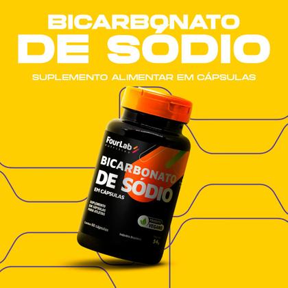 Imagem de Bicarbonato de Sódio 60 Cápsulas Fourlab Nutrition