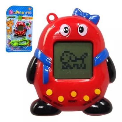 Imagem de Bichinho Virtual Tamagotchi Original Egg 168 Bichos Em 1 Nostálgico Pet Virtual Mini Game Virtual Rakuraku Dinokun Envio