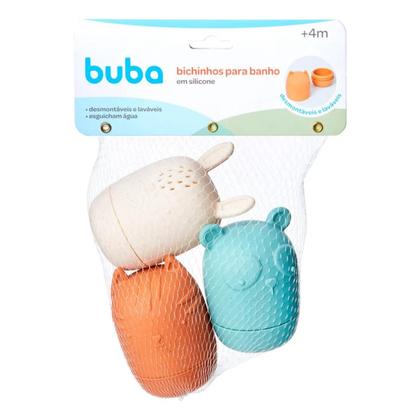 Imagem de Bichinhos de Banho em Silicone Laváveis e Seguros Buba