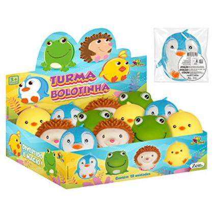 Imagem de Bichinhos Funny Bola de Apertar Turma Bolotinha 8cm