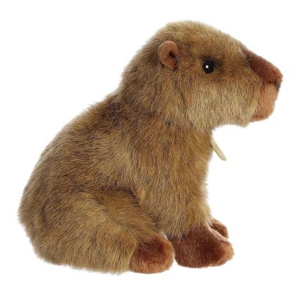 Imagem de Bicho de pelúcia Aurora Realistic Miyoni Capybara 23 cm marrom