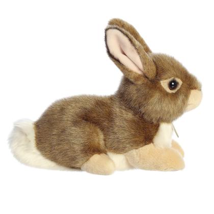 Imagem de Bicho de pelúcia Aurora Realistic Miyoni Eastern Cottontail Rabbit