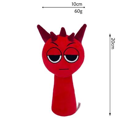 Imagem de Bicho De Pelúcia Divertido Fofinho Personagem Sprunki 20cm