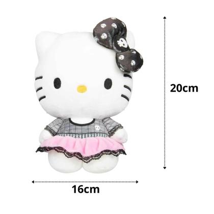 Imagem de Bicho de Pelúcia Hello Kitty e Amigos Sunny 3871  Hello Kitty com Vestido