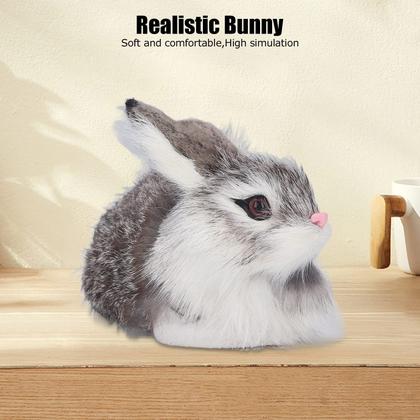 Imagem de Bicho de pelúcia HERCHR Bunny Rabbit Plush 14x9cm para crianças
