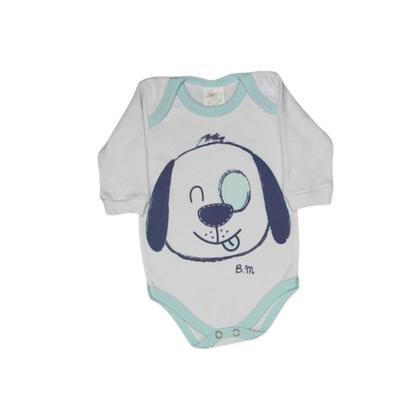 Imagem de Bicho Molhado Conjunto Body e Calca Cachorrinho Azul