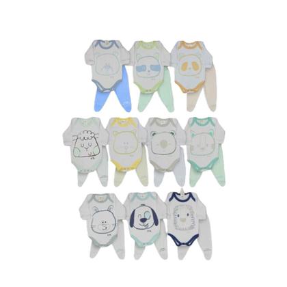 Imagem de Bicho Molhado Conjunto Body e Calca Cachorrinho Azul