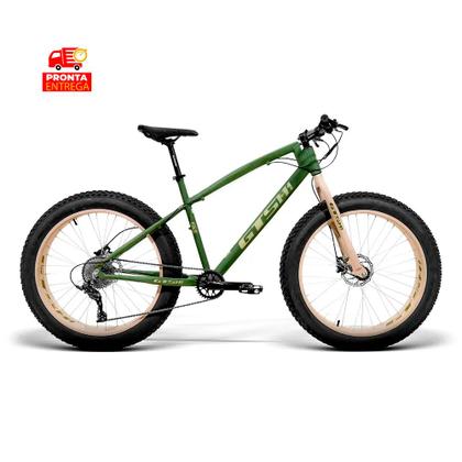 Imagem de Bicicleta 26 GTS M1 Fat Bike Freio Hidráulico 9v I-Vtec FAT TRAIL Imediato