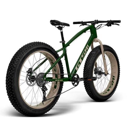 Imagem de Bicicleta 26 GTS M1 Fat Bike Freio Hidráulico 9v I-Vtec FAT TRAIL Imediato