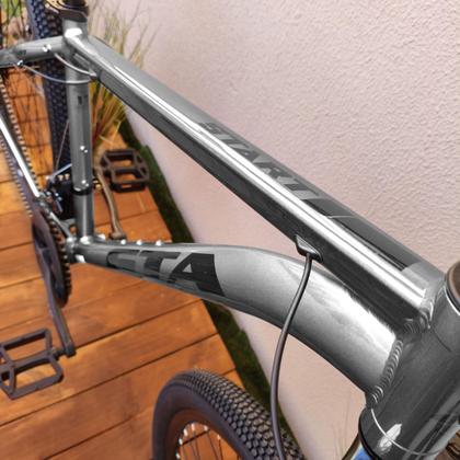 Imagem de Bicicleta 29 GTA Start 21v Index Freio Disco Mec Susp 80mm - Cinza Perolizado- 17