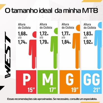 Imagem de Bicicleta 29 Prowest Lady Altus 9v Freio Hid Trv Guidão Pt/Rs 17