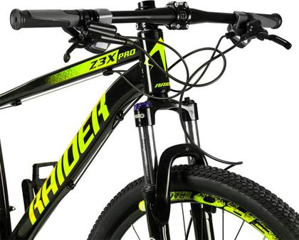 Imagem de Bicicleta 29 Raider Z3X Pro 27V Câmbio Traseiro Shimano Altus Freio Hidráulico Suspensão com Trava