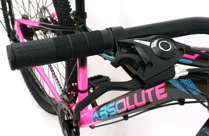 Imagem de Bicicleta Absolute Hera Aro 29 Quadro 15 Alumínio preto e rosa 24V .