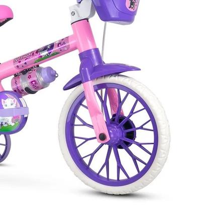 Imagem de Bicicleta Aro 12 Cat Pu Nathor a Partir de 3 Anos com Rodinhas