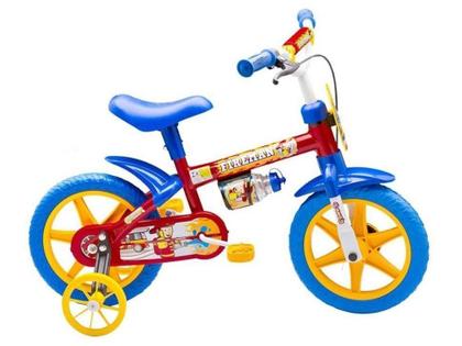 Imagem de Bicicleta Aro 12 Fire Man Nathor a Partir de 3 Anos com Rodinhas