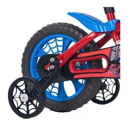 Bicicleta Aro 12 Spider Man - Nathor Imagem de Bicicleta Aro 12 Spider Man