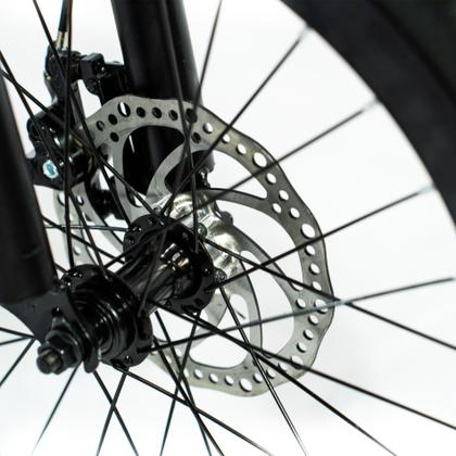 Imagem de Bicicleta Aro 20 Bike 21 Vel Marchas MiniTrail Freio a Disco Quadro Aço Carbono Cor Amarelo Azul - WCT FITNESS