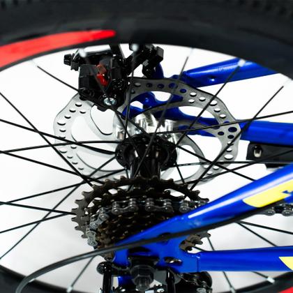 Imagem de Bicicleta Aro 20 Bike 21 Vel Marchas Minitrail Freio A Disco