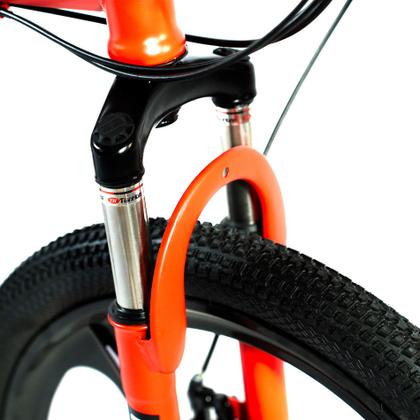 Imagem de Bicicleta Aro 20 CityFold Bike 21 Vel Marchas Freio a Disco Cor Vermelho - WCT FITNESS