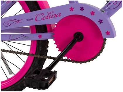 Imagem de Bicicleta Aro 20 Infantil Colli Celina Lilás com Cestinha Freio V Brake