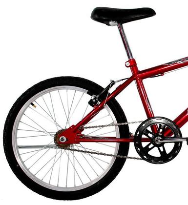 Imagem de Bicicleta Aro 20 Infantil Menino Cross Boy Vermelha