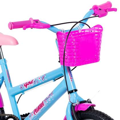 Imagem de Bicicleta Aro 20 Infantil MTB Girl Com Roda Lateral